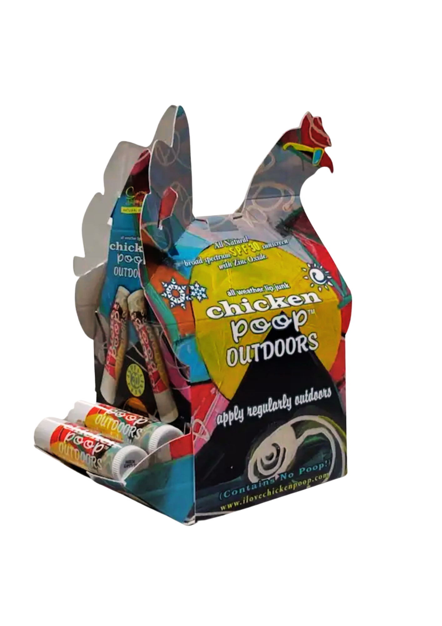 Outdoor Chicken Poop Lip Balm