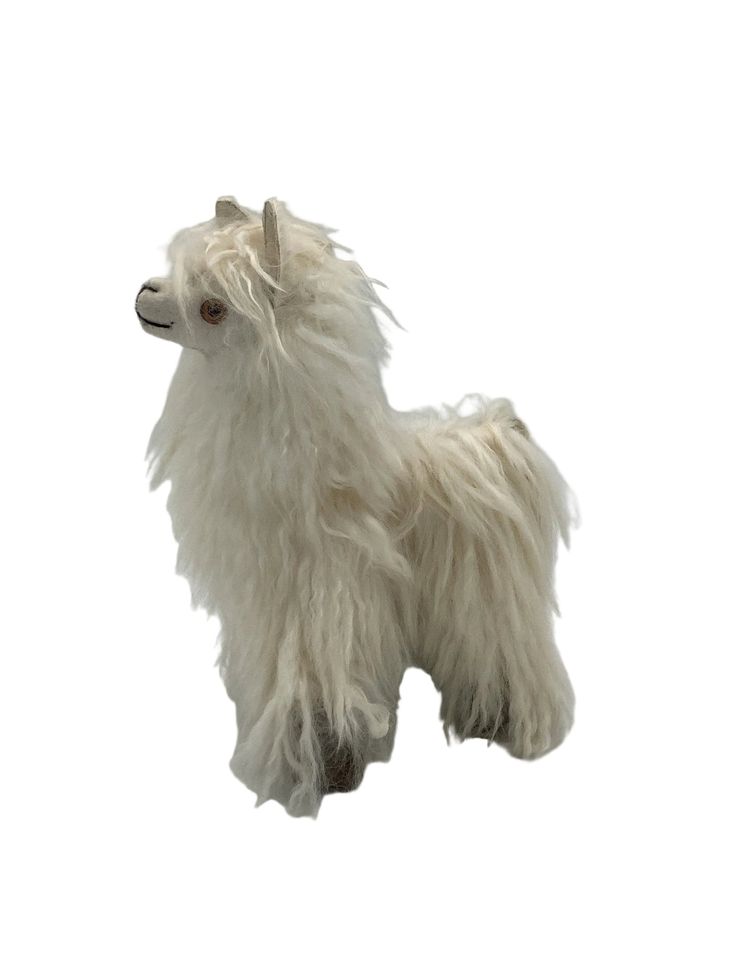 Suri Alpaca Fur Doll Plush Toy 6" Super Soft Stuffed Animal