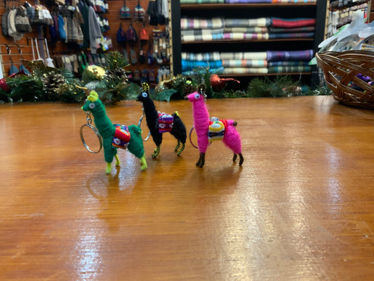 Color Alpaca Keychain