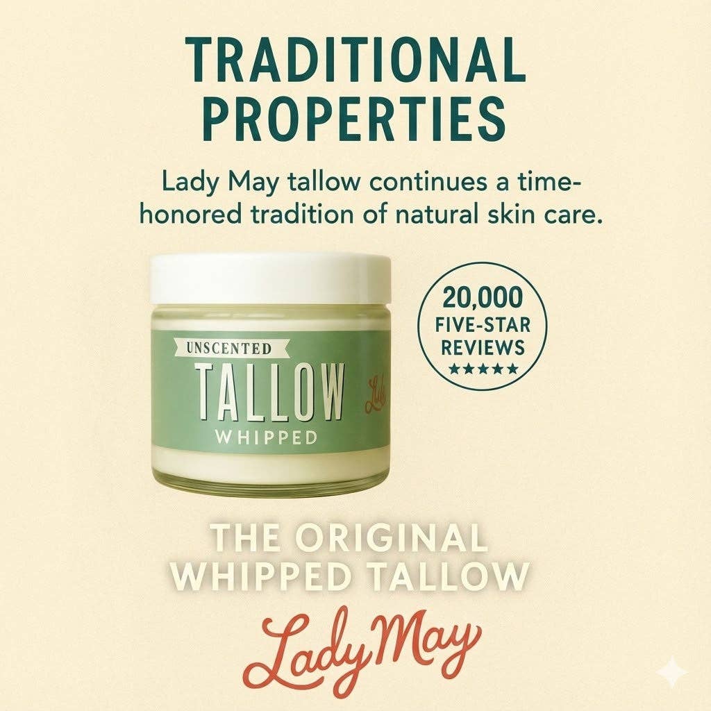 Eucalyptus Tea Tree Natural Whipped Tallow