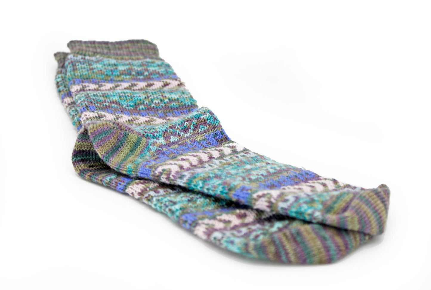 Frida Blue Unisex Baby Alpaca Art Socks