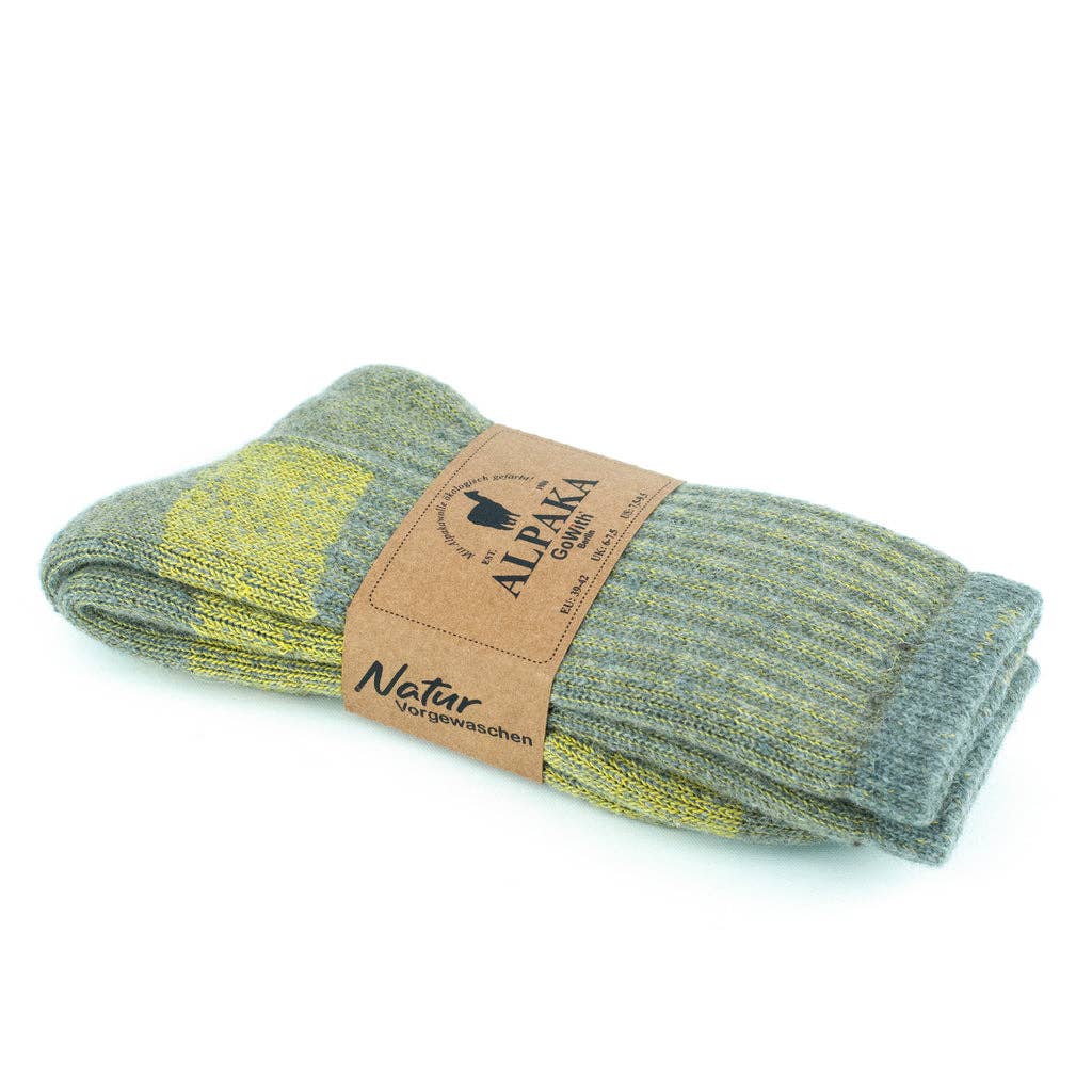 Double Layer Unisex Alpaca Wool Thermal Hiking Boot Socks GG