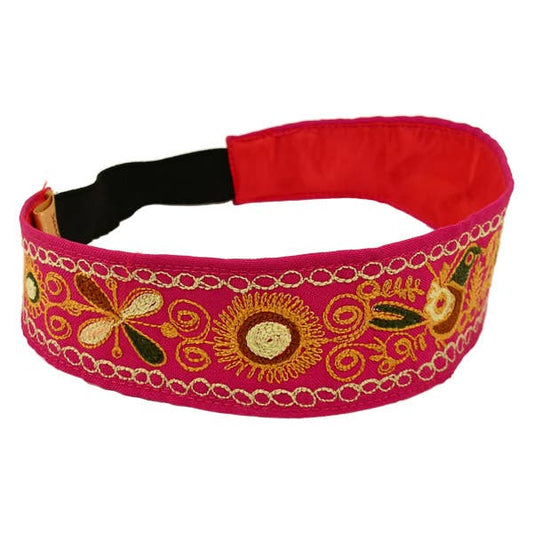 Colca Canyon Embroidered Headband