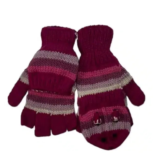 Alpaca Blend Animal Glittens