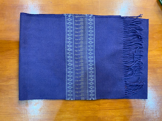 ALC Geomatric Design Striped Scarf