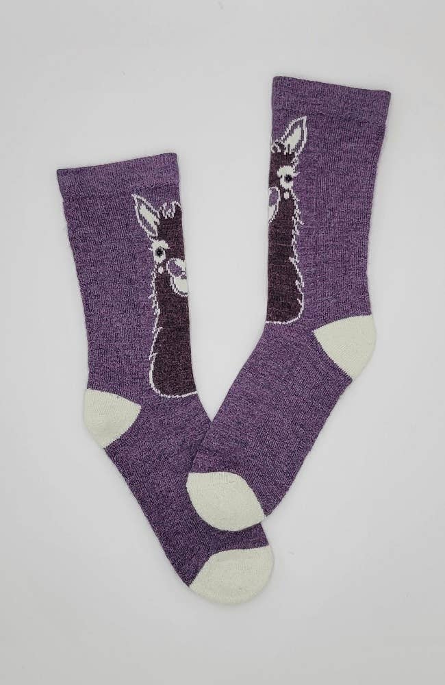 Alpaca Socks | Llama Face | Unisex