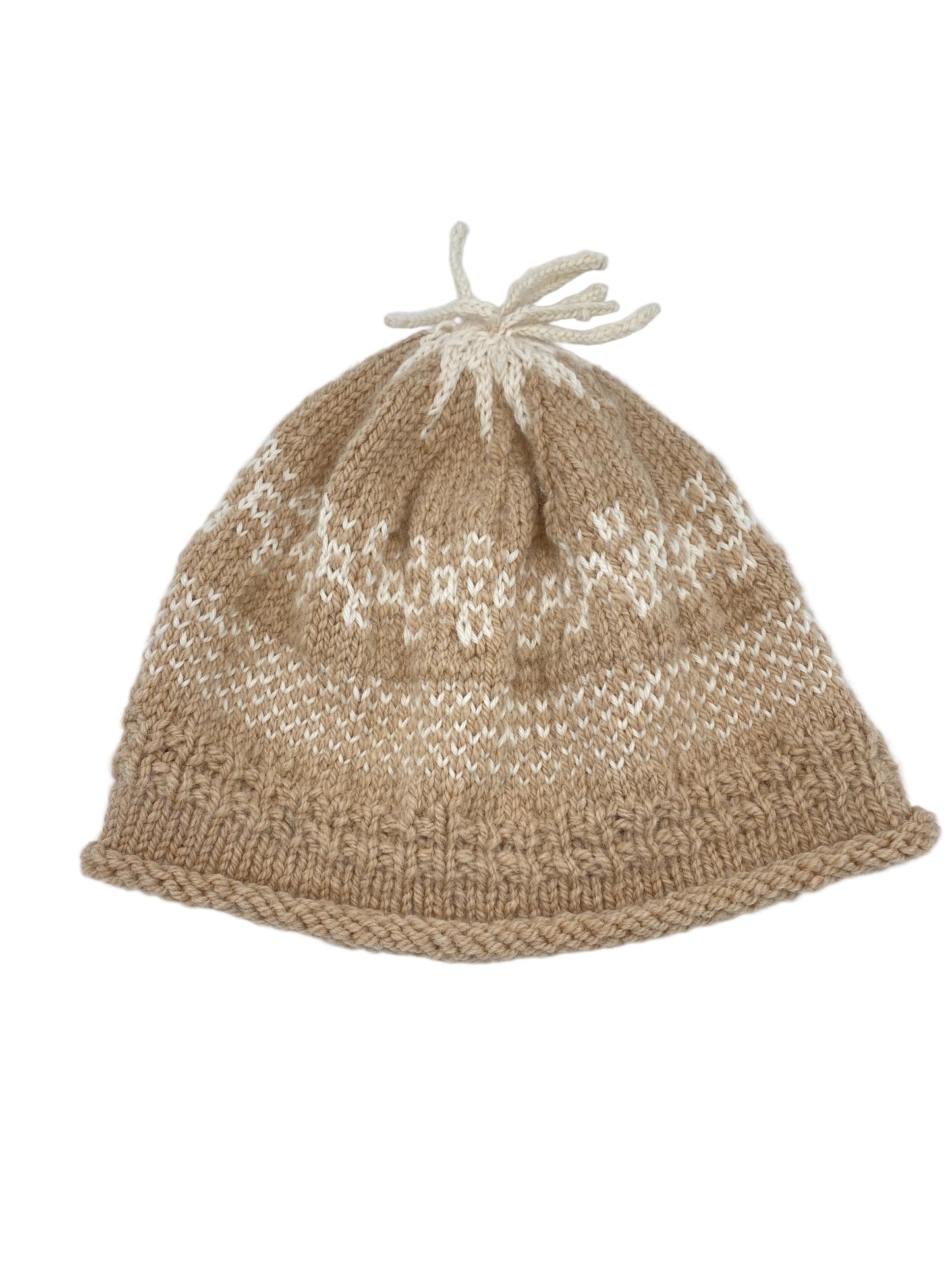Sopris to Whiteside Handmade Hats - beige & cream