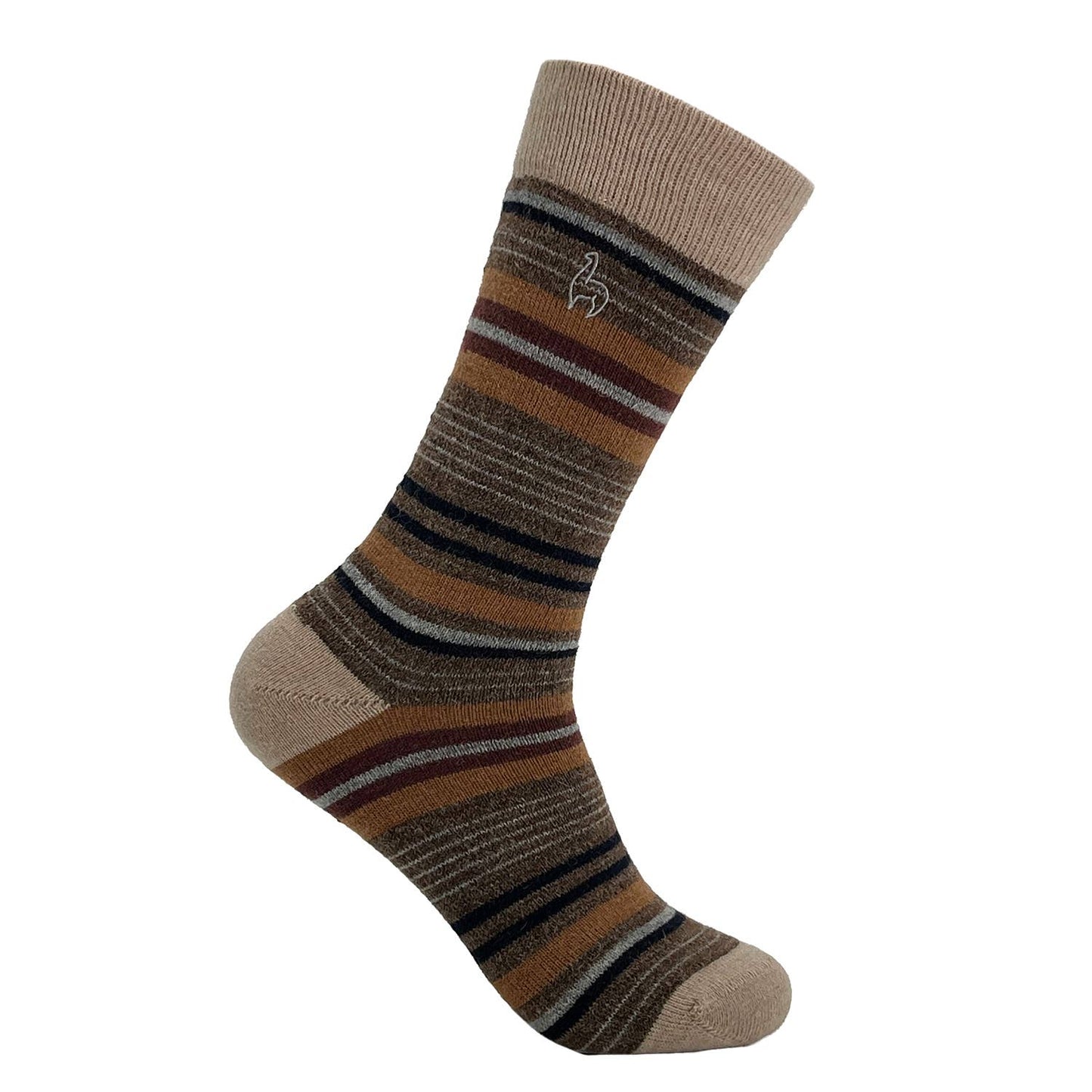Tierra Stripped Alpaca Socks