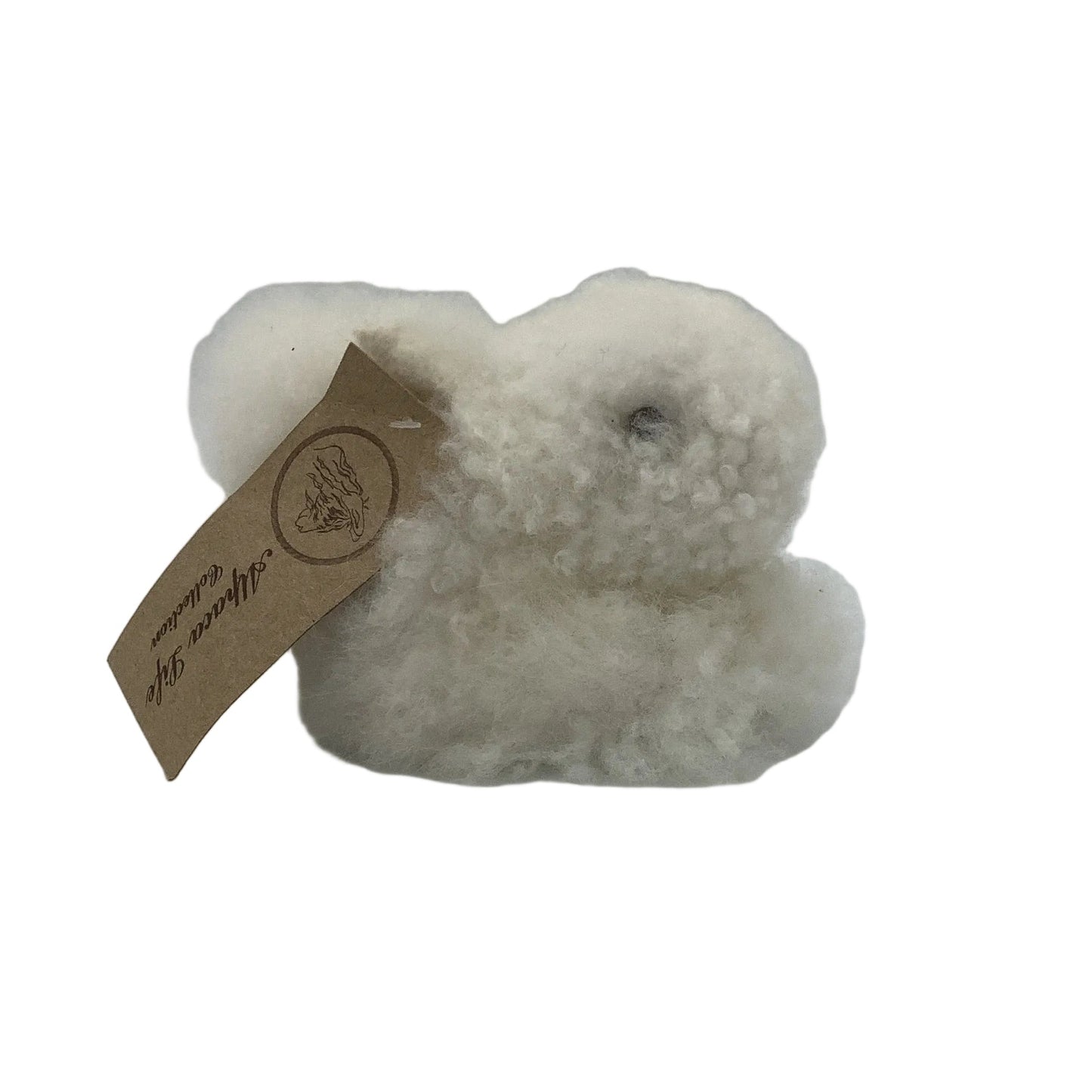 Alpaca Fur Bunny Toy
