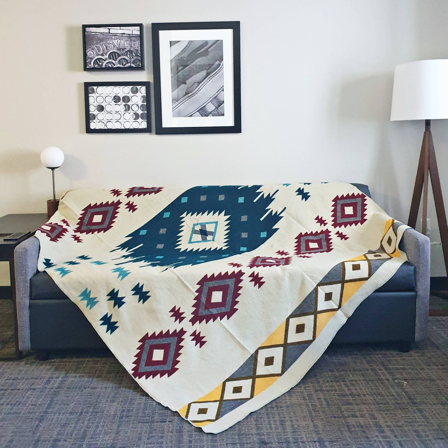 Cotacachi - Turquoise Native Blanket