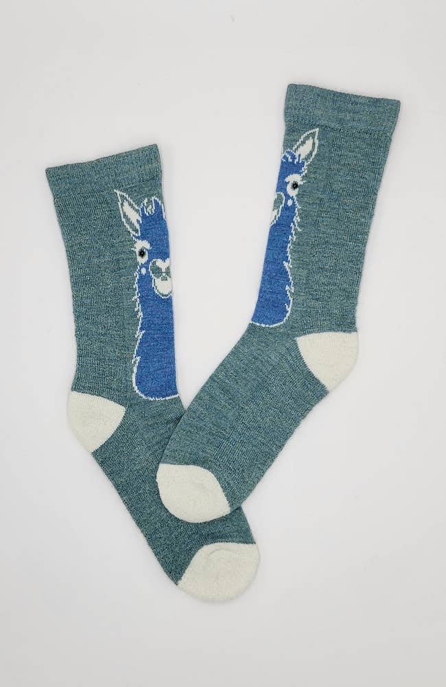 Alpaca Socks | Llama Face | Unisex
