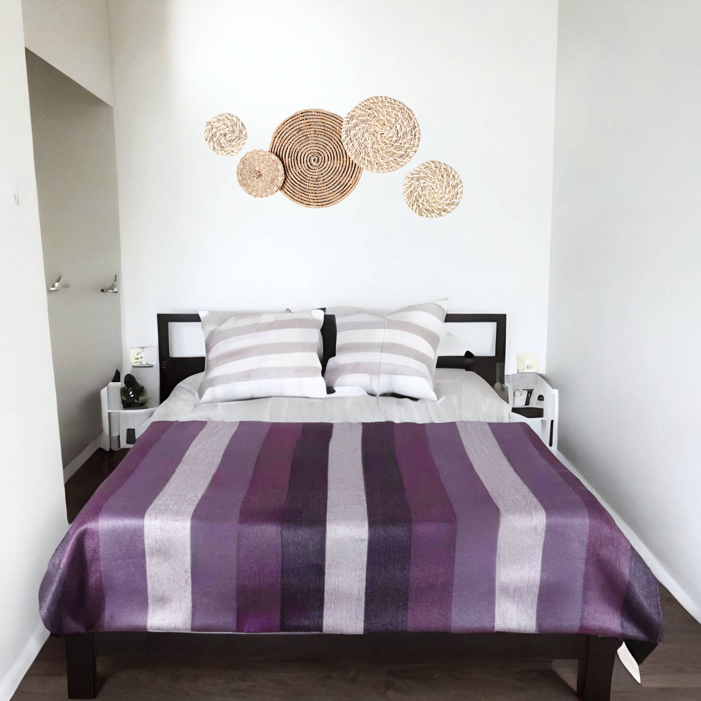 Morado - Alpaca Wool Throw Blanket