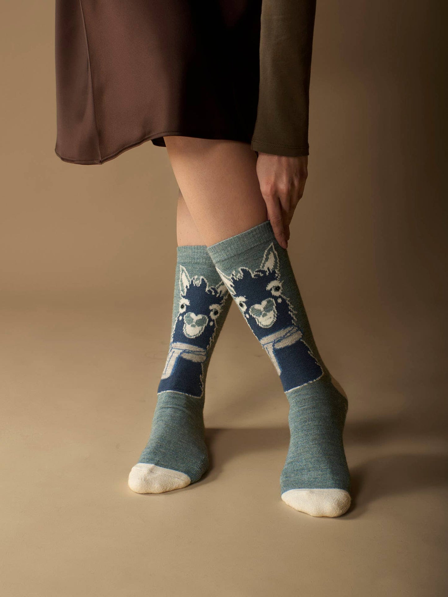 Alpaca Socks | Llama Face | Unisex