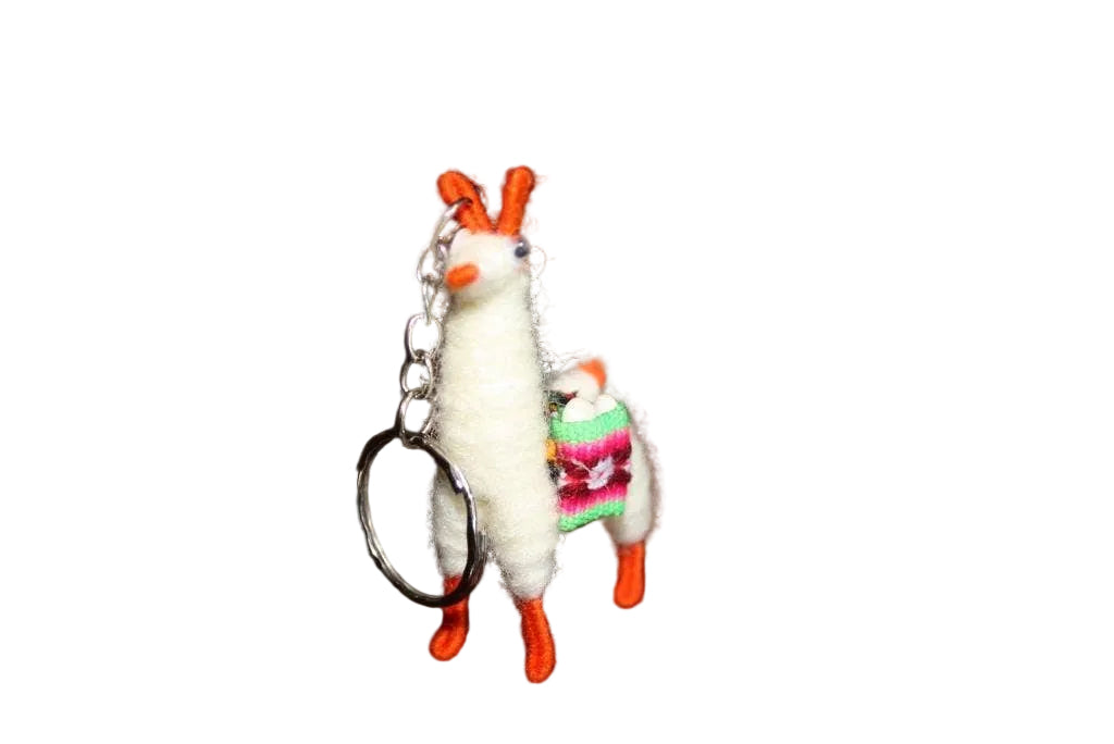 Alpaca Keychain