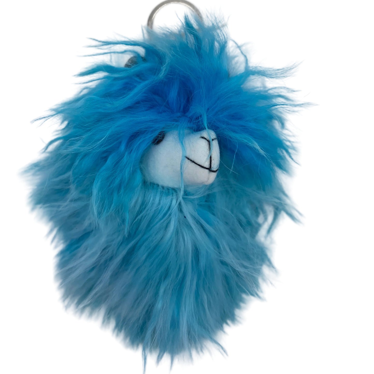 Suri Alpaca Head Keychain