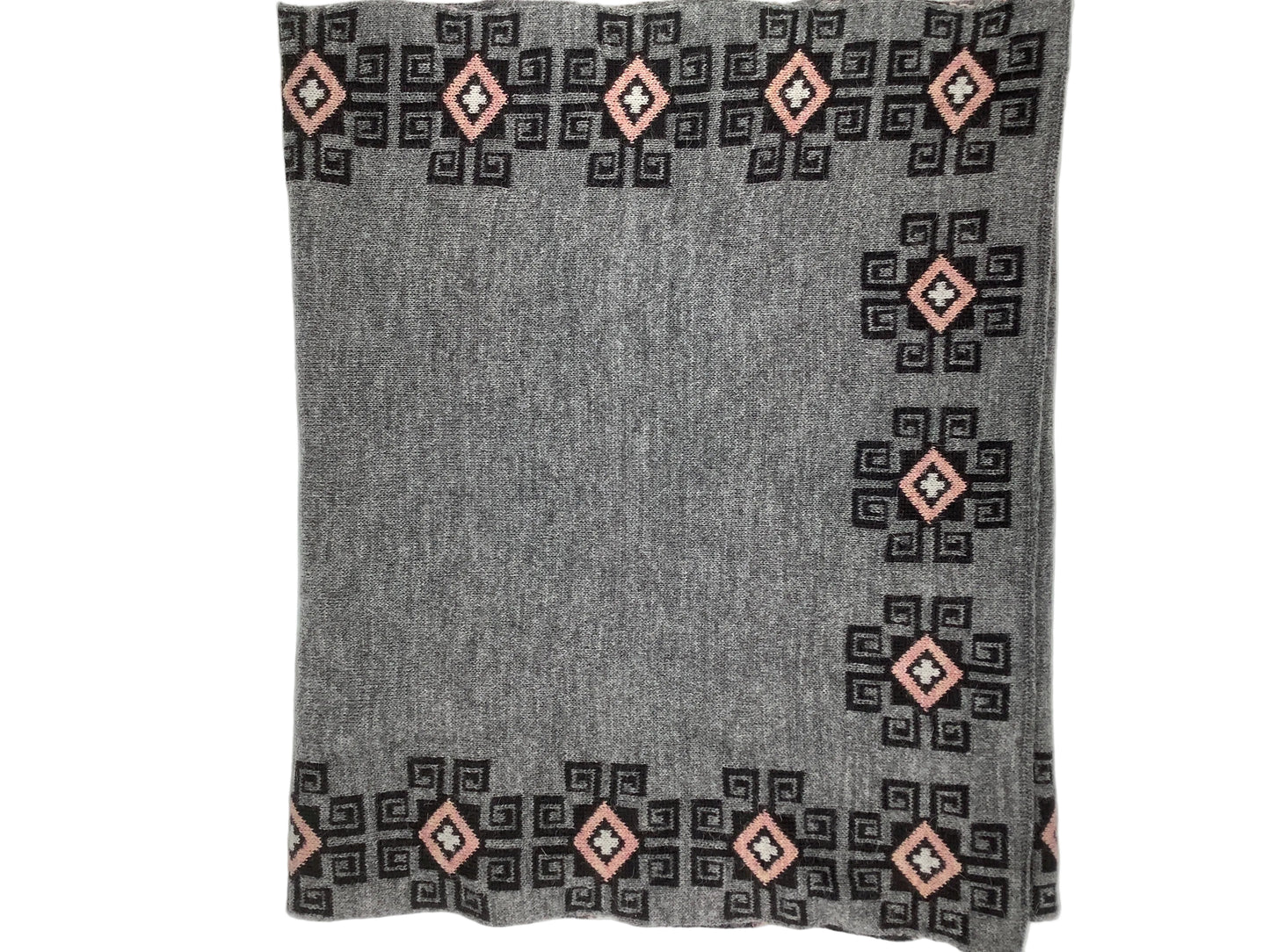 Diamond Infinity Alpaca Scarf