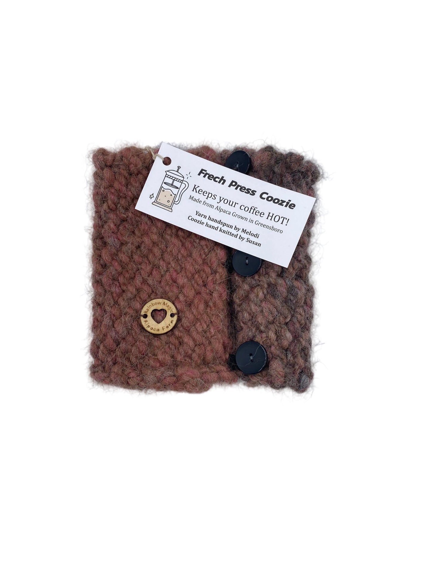 Hand Knit French Press Cozy