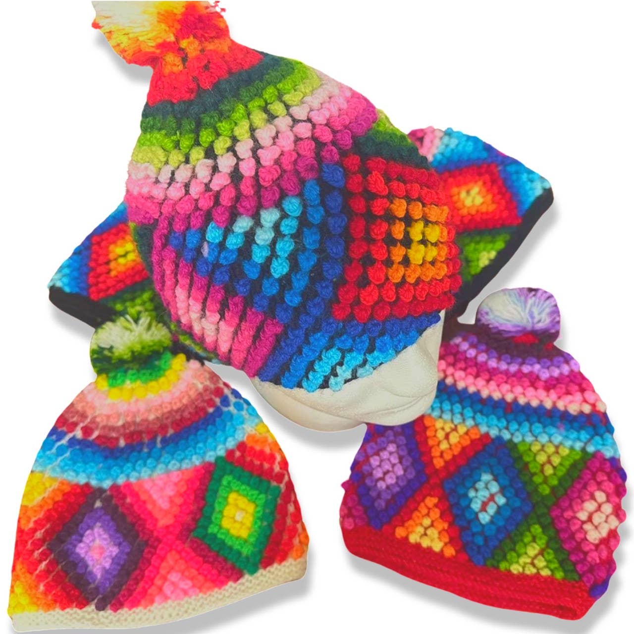 Peruvian Dots Alpaca Beanie
