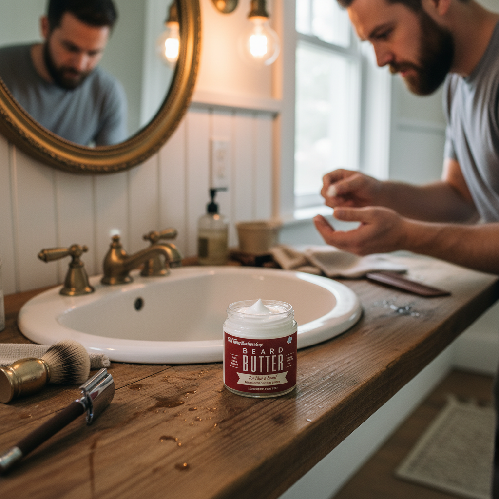 Tallow Man Old Time Barbershop Beard & Body Butter