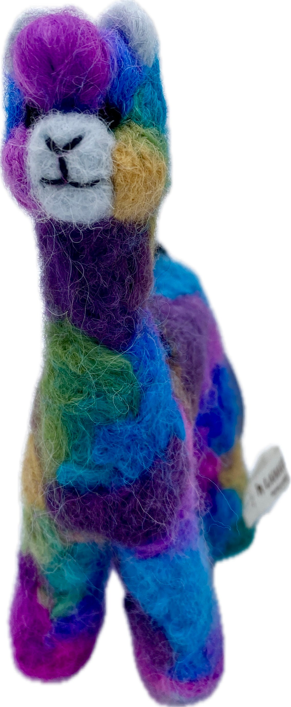Felt Alpaca Figure - Confetti