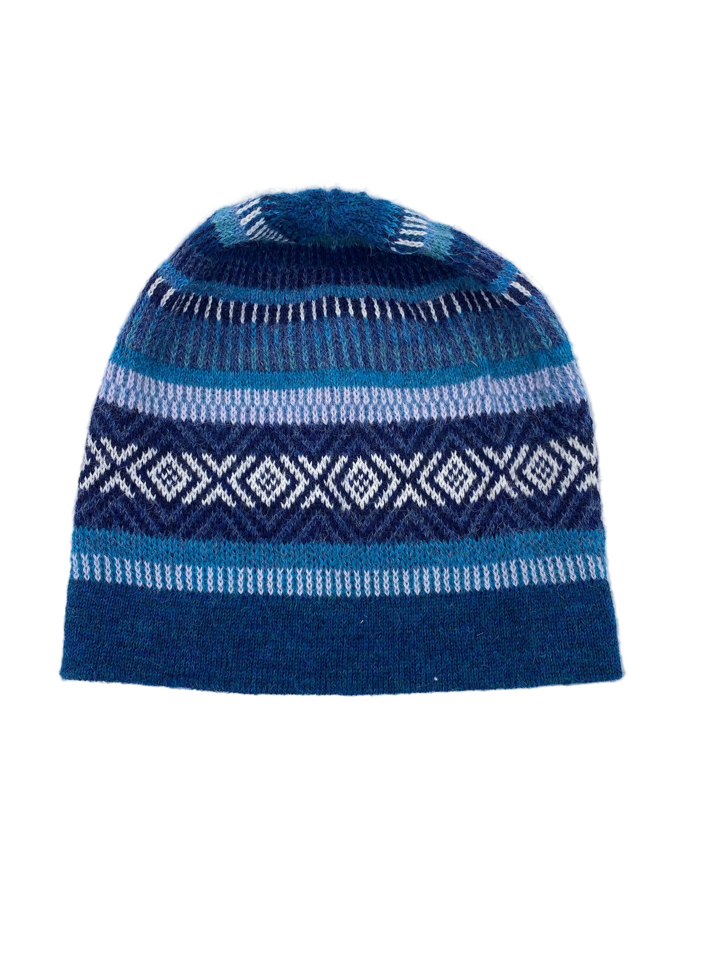 Baby Alpaca Hat with Ethnic Design