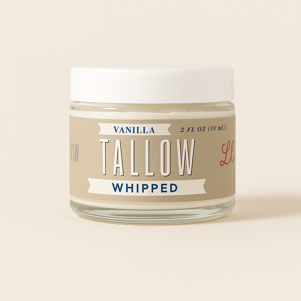 Vanilla Whipped All Natural Tallow Moisturizer