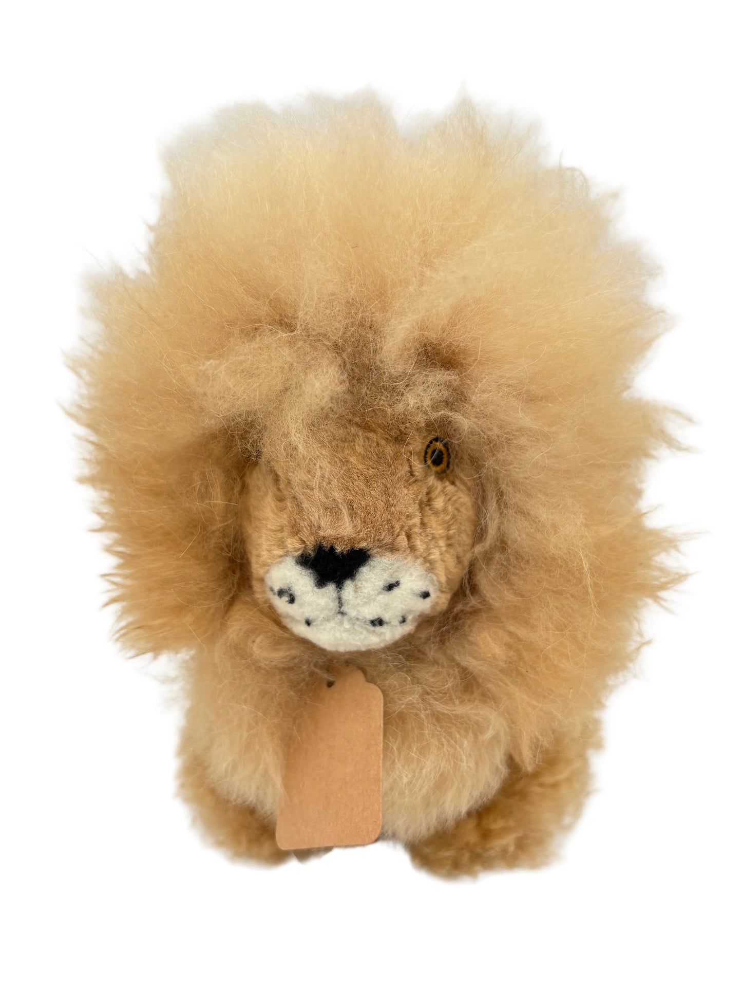 Alpaca Fur Lion Toy