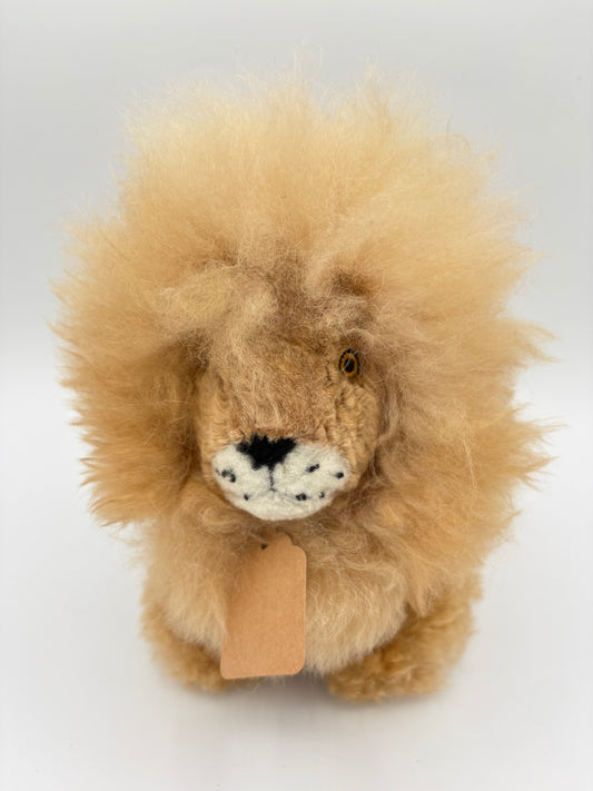 Alpaca Fur Lion Toy