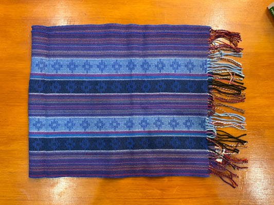 ALC Geomatric Design Striped Scarf