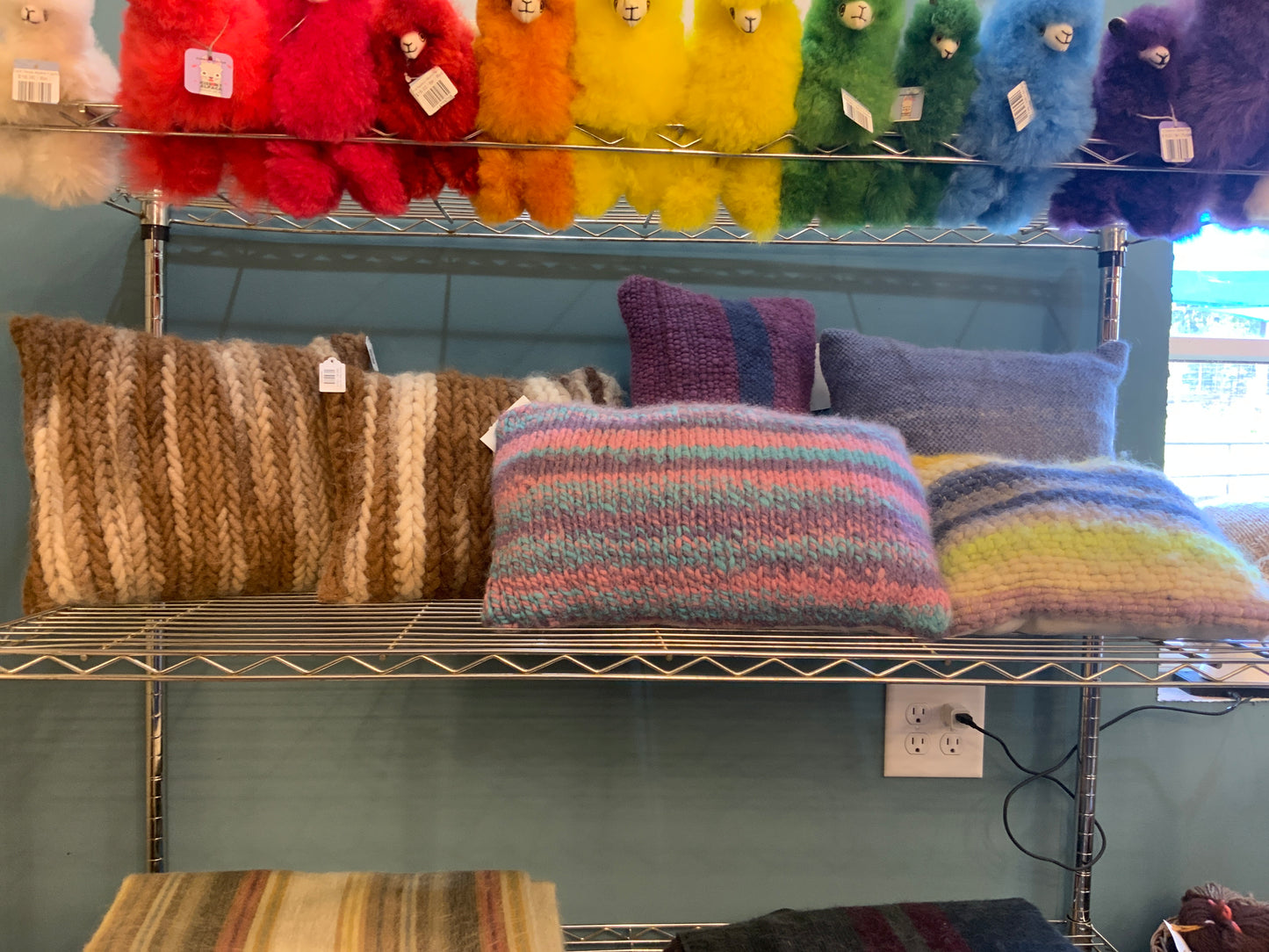 Rainbow Magic Throw Pillow