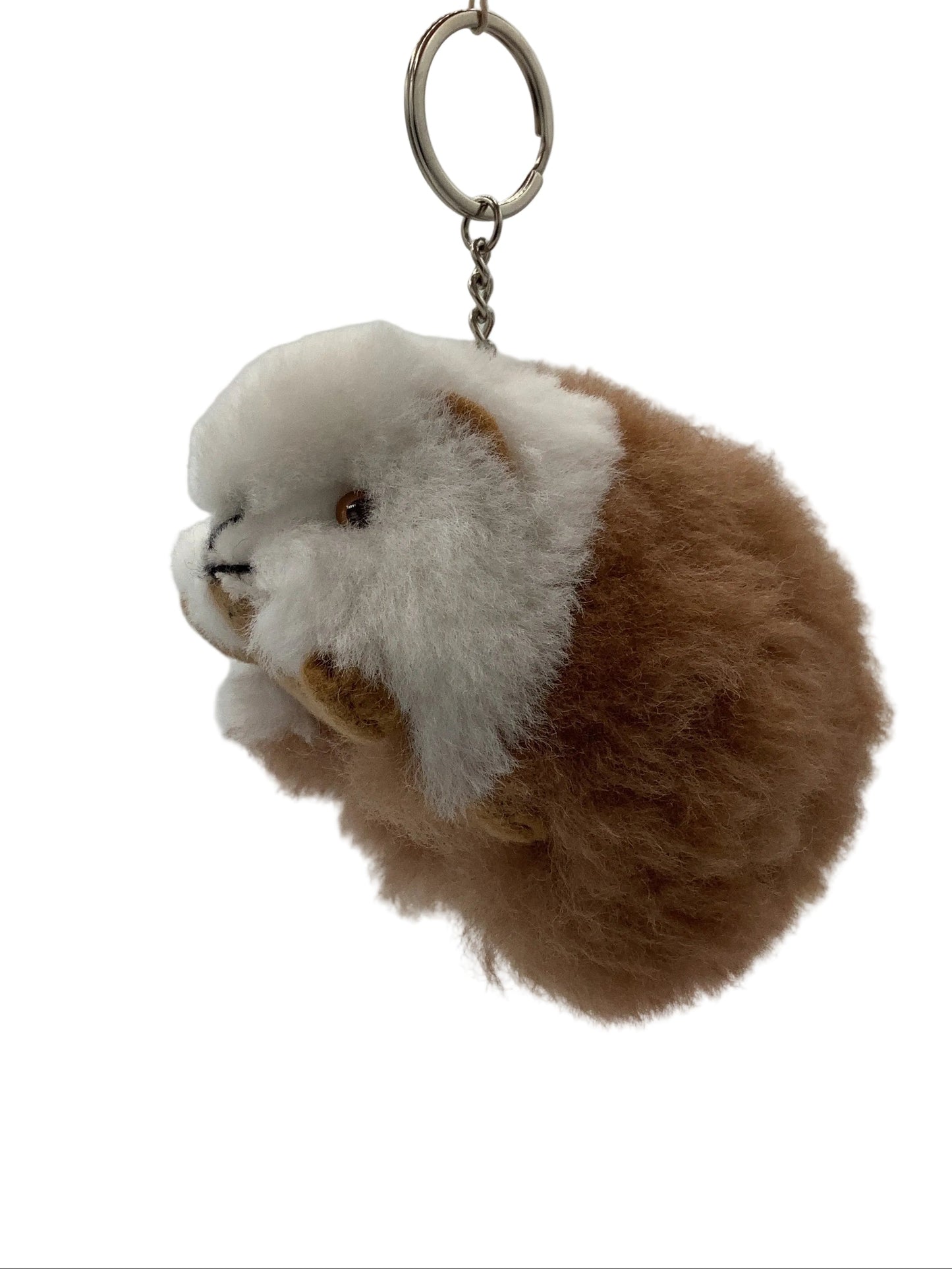 Guinea Pig Alpaca Fur Keychains