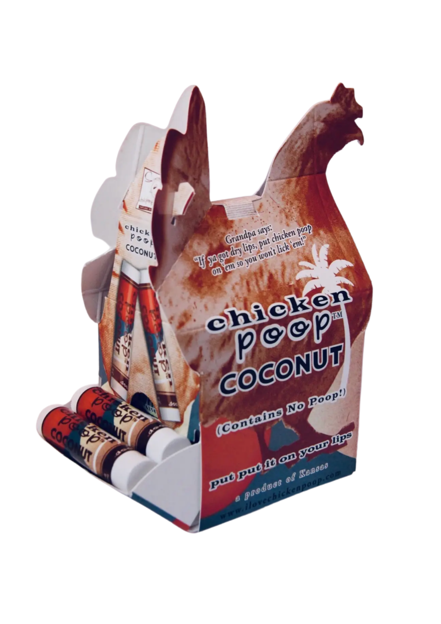 Coconut Chicken Display W/ 24 Tubes