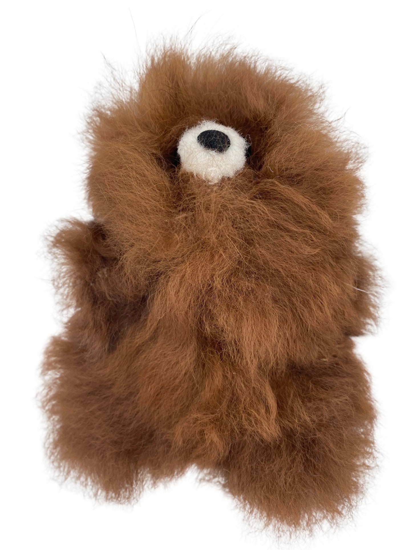 3" Alpaca Fur Teddy Bear