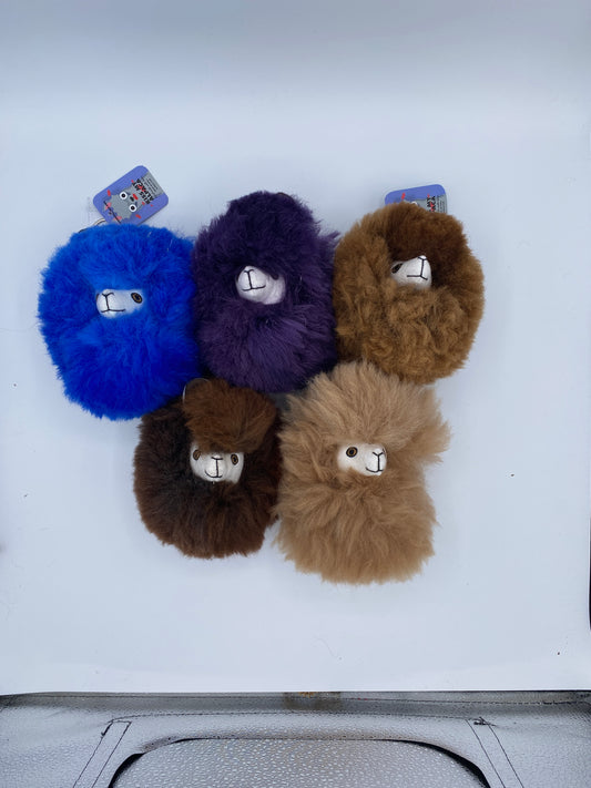 Pom-Pom Head Keychain 5-inch