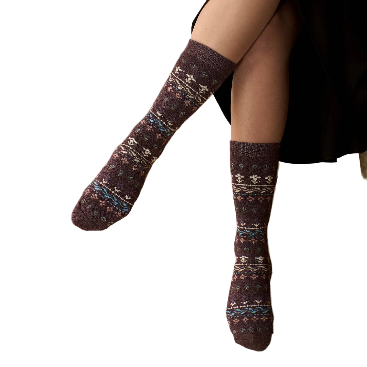 Light Cushion Alpaca Socks