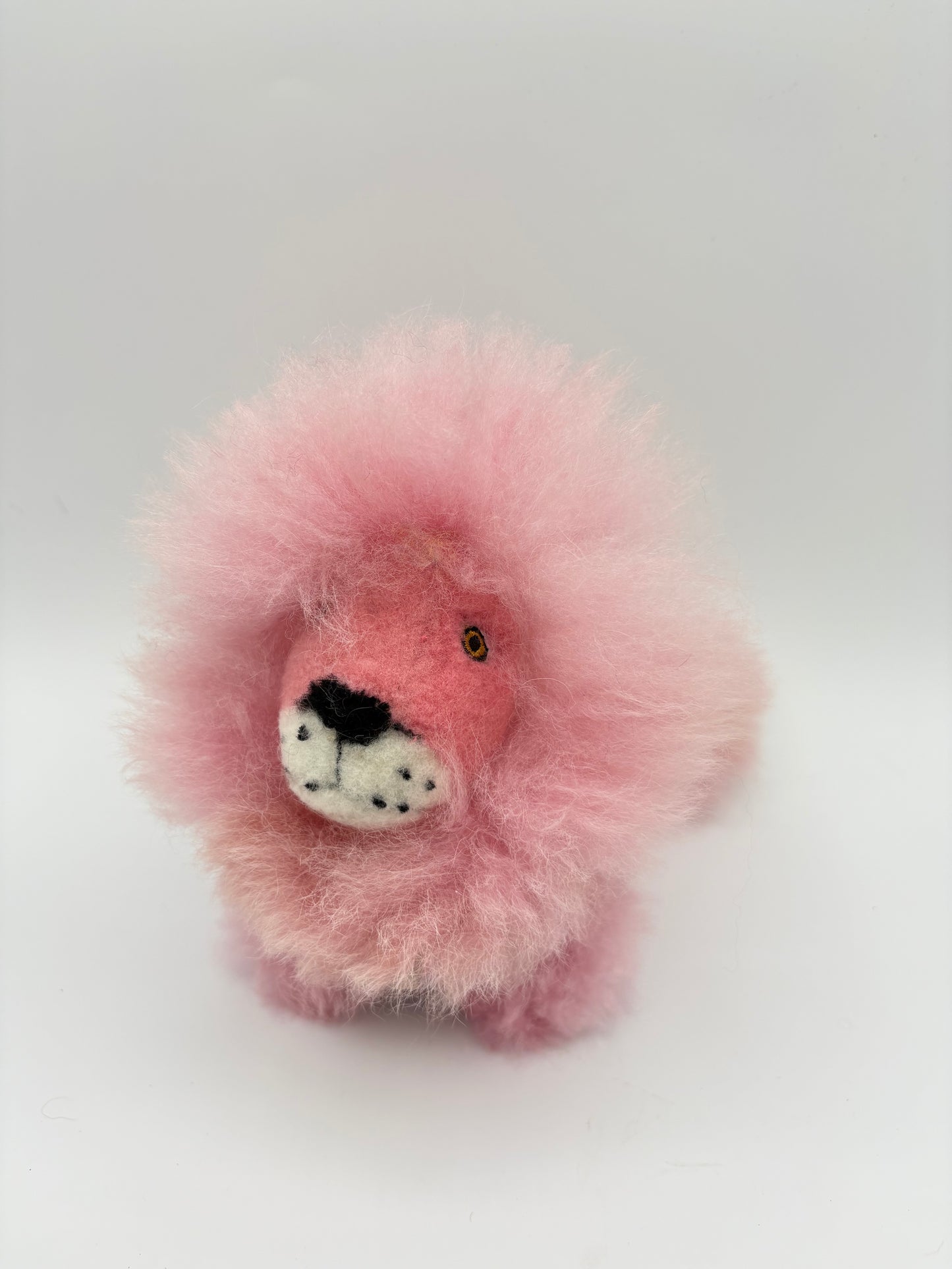 Alpaca Fur Lion Toy