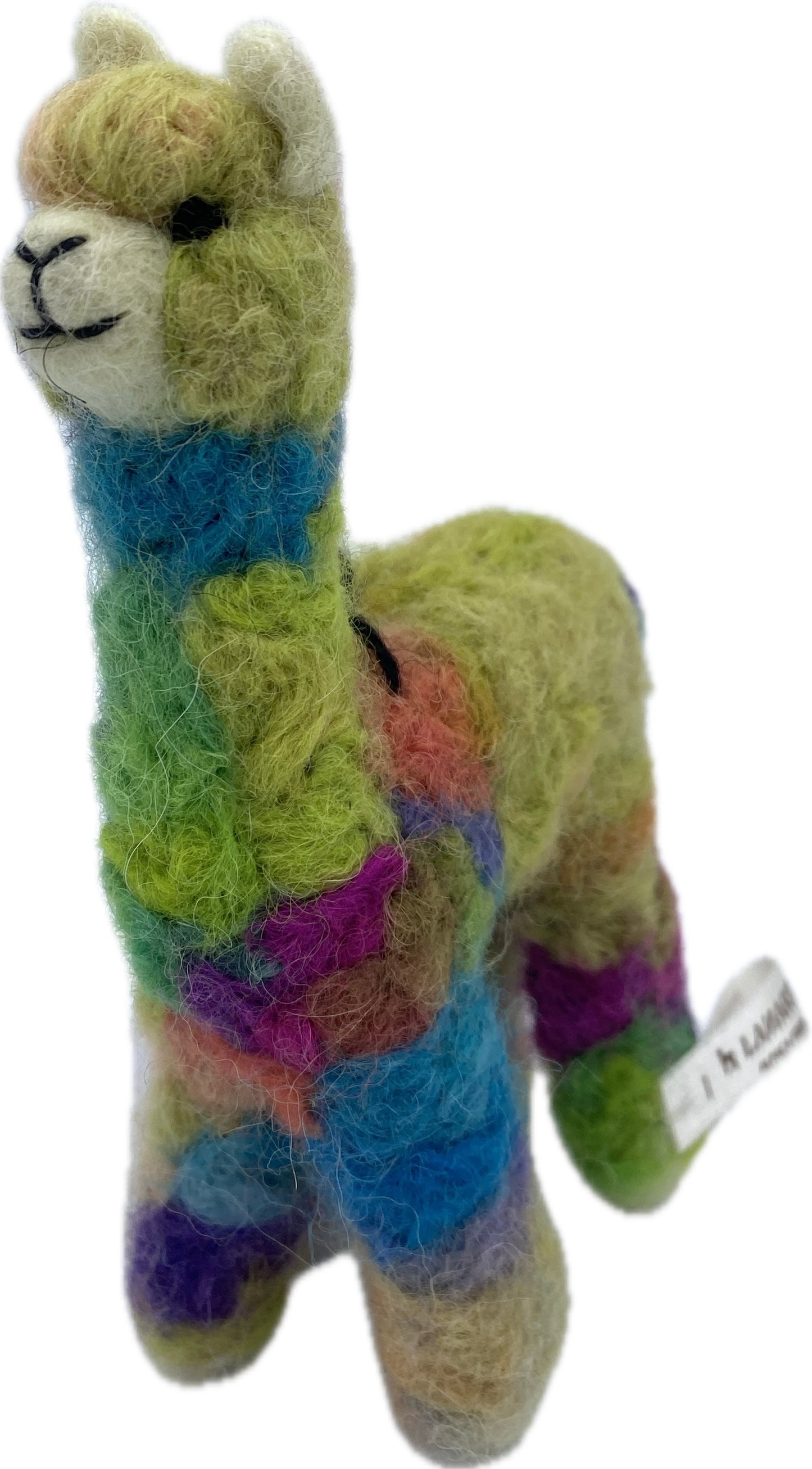 Felt Alpaca Figure - Confetti