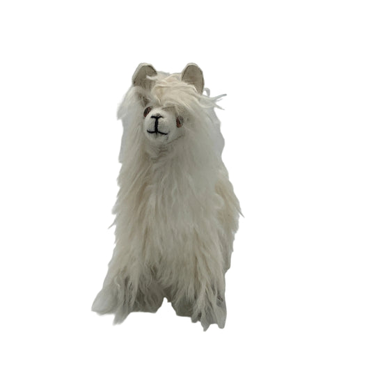 Suri Alpaca Fur Doll Plush Toy 6" Super Soft Stuffed Animal