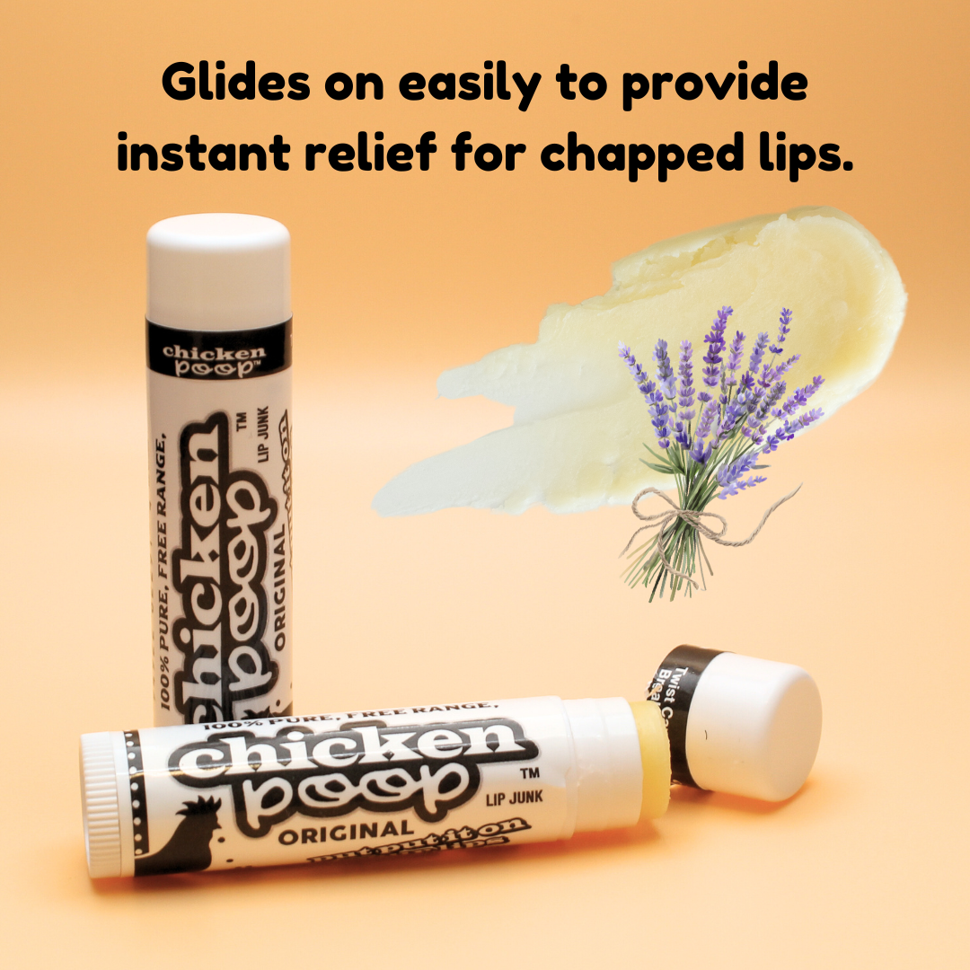 Chicken Poop® ORIGINAL Lip Balm, All Natural