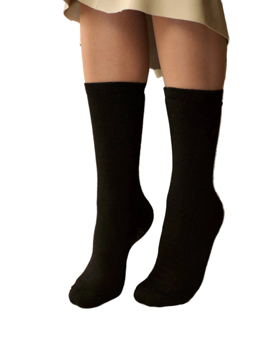 Solid Light Cushion Alpaca Socks