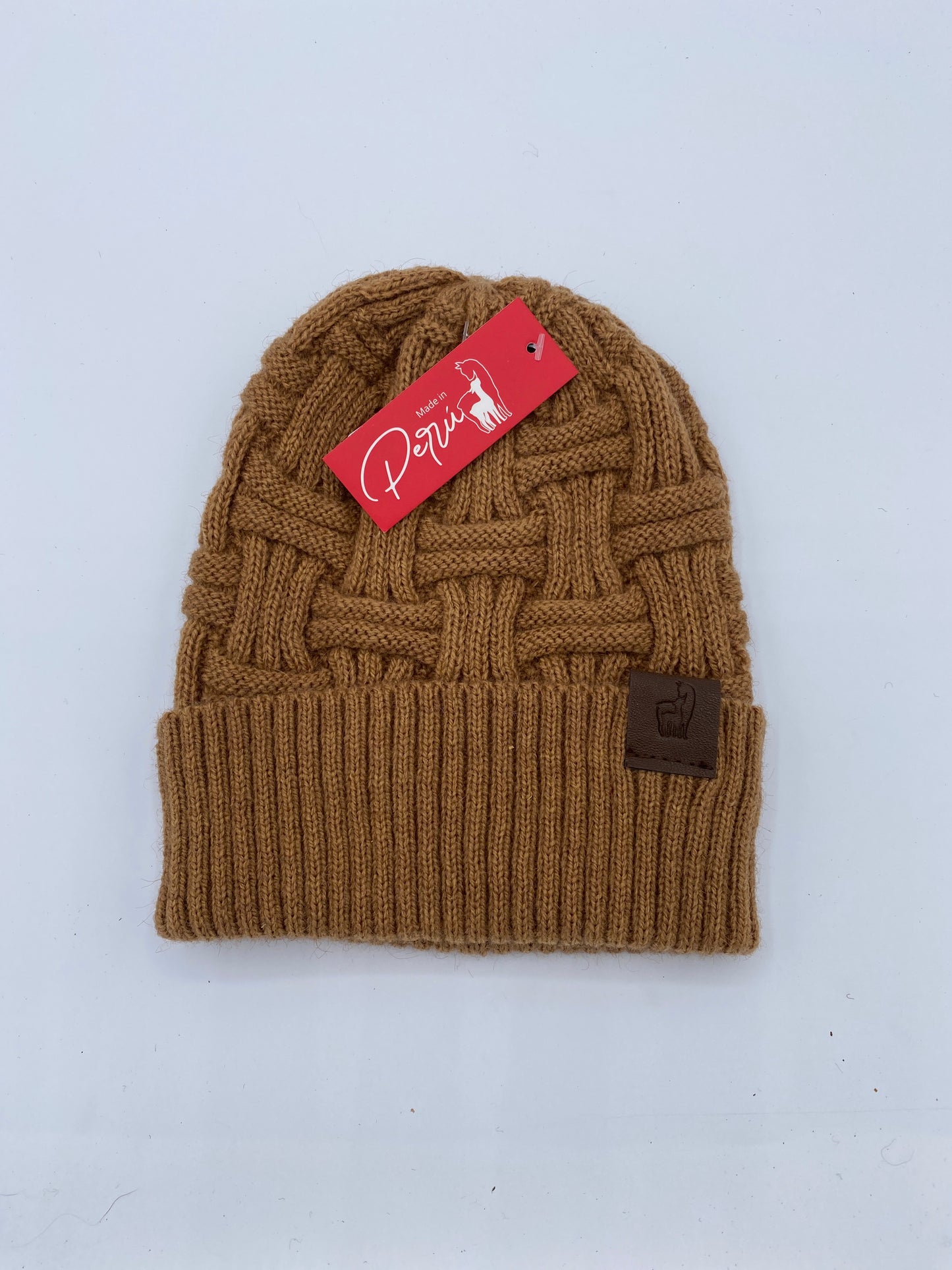 Interwoven Alpaca Beanie