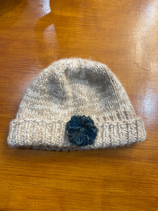 Rainbow Magic Handmade Hat with bow By Susan