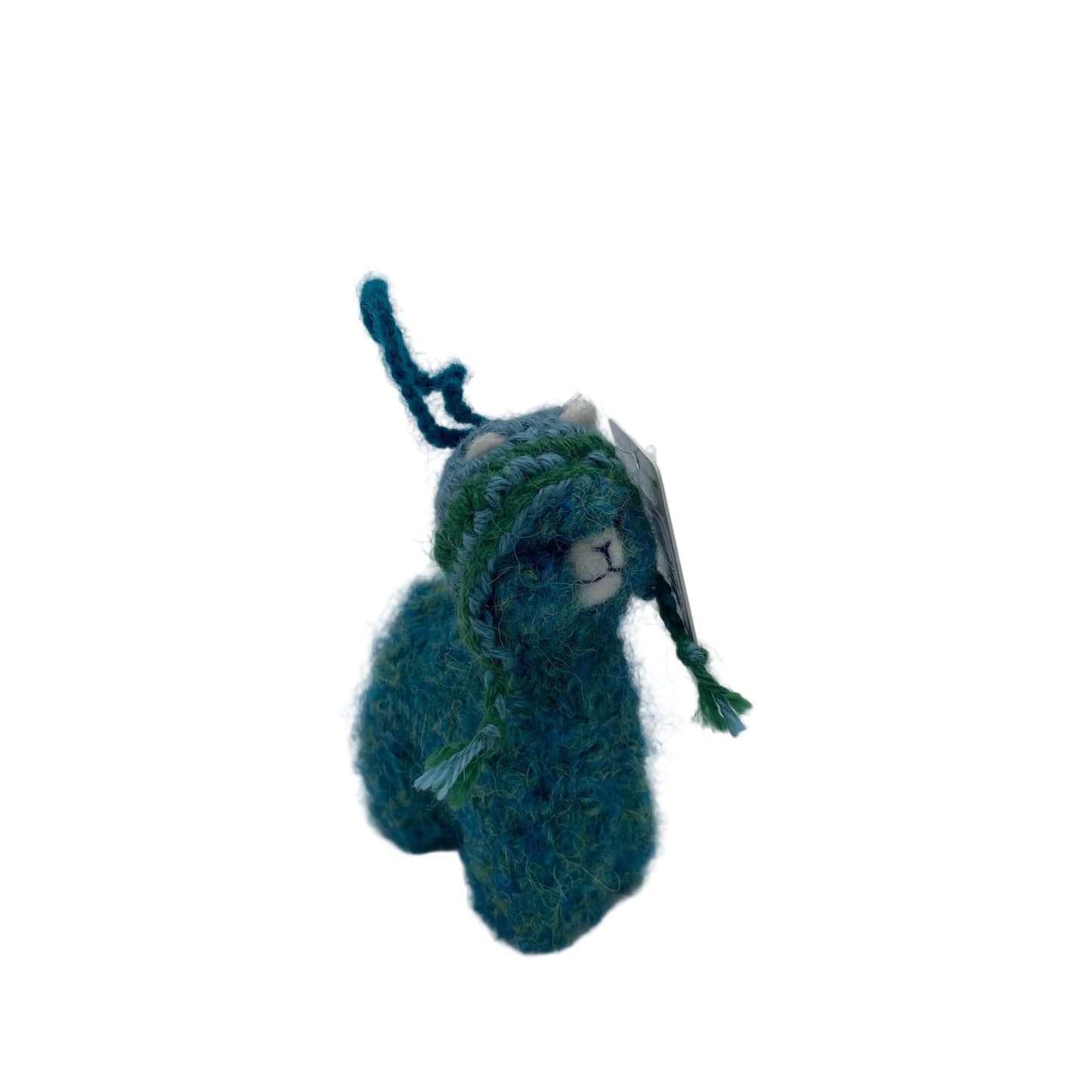 Needle Felted Alpaca Figure