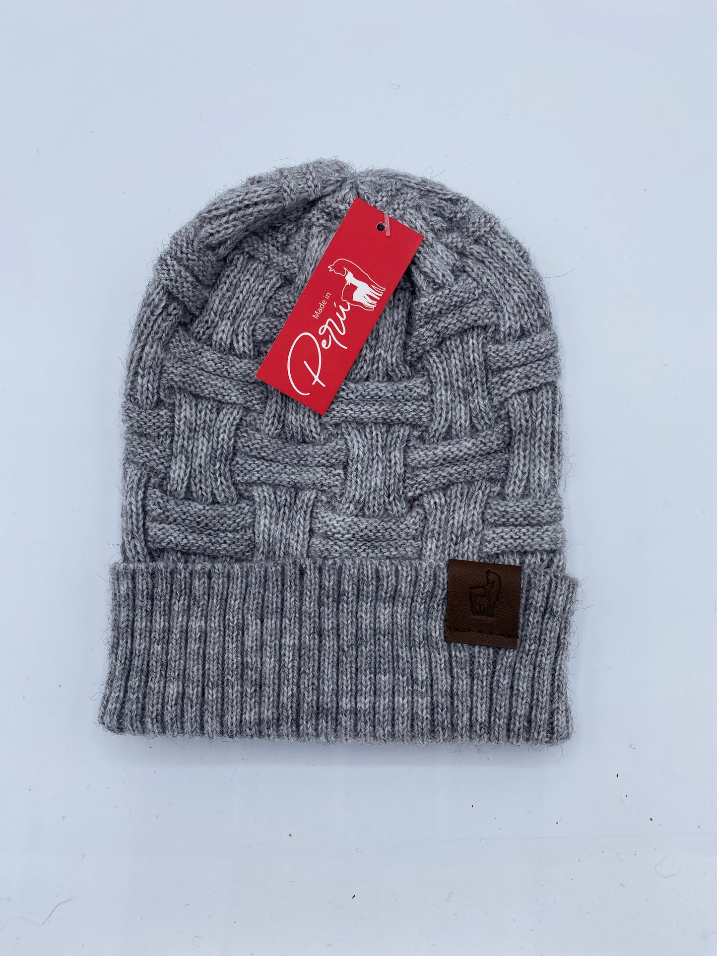 Interwoven Alpaca Beanie