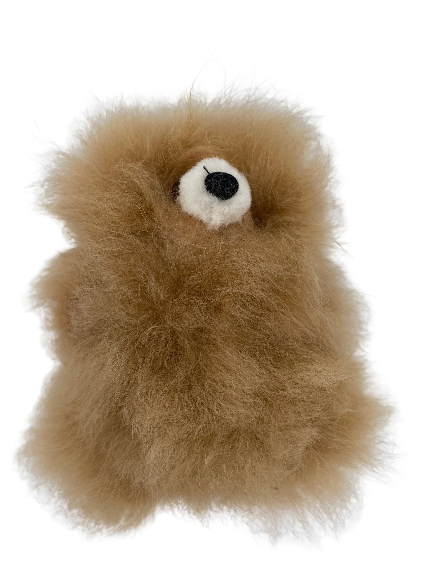 3" Alpaca Fur Teddy Bear