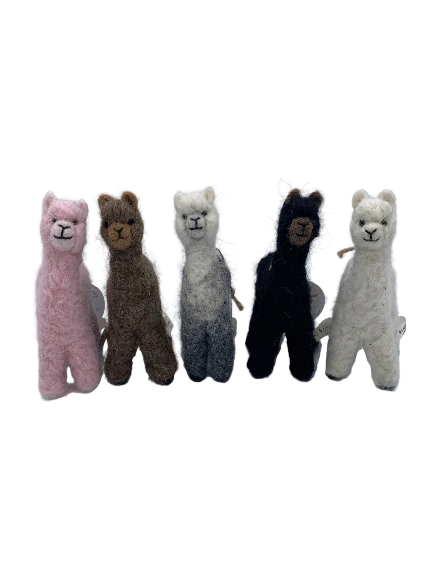 Felted Cria Alpaca Figurine