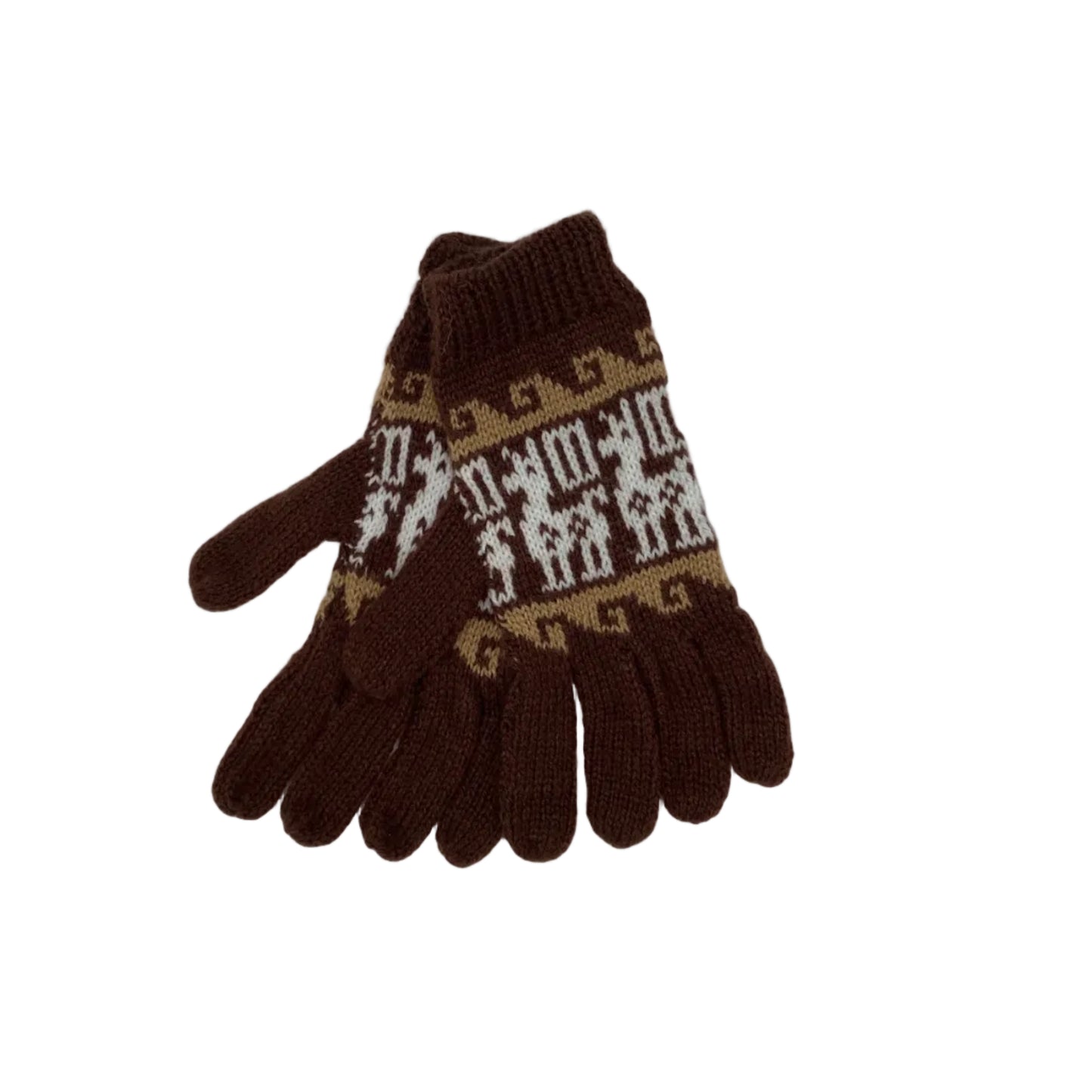 Alpaca & Acrylic Wool Gloves