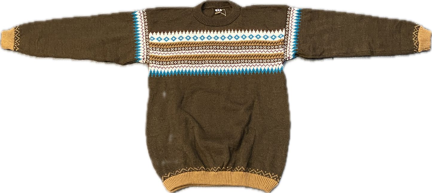 Unisex Peruvian Ethnic Alpaca Sweater