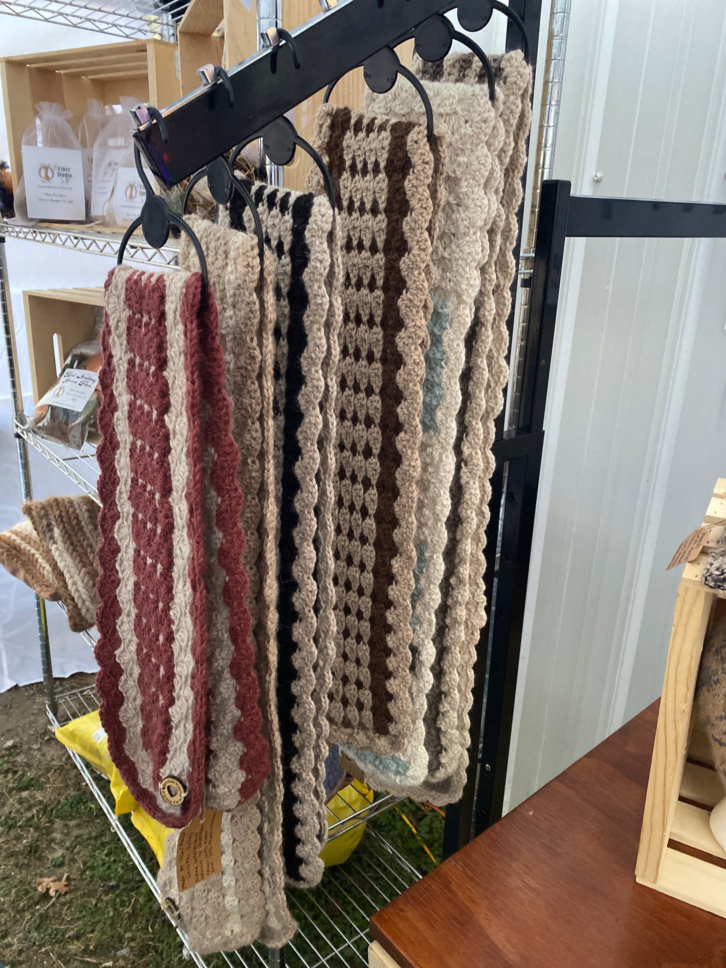 Crochet Scarf made by Grace with Love