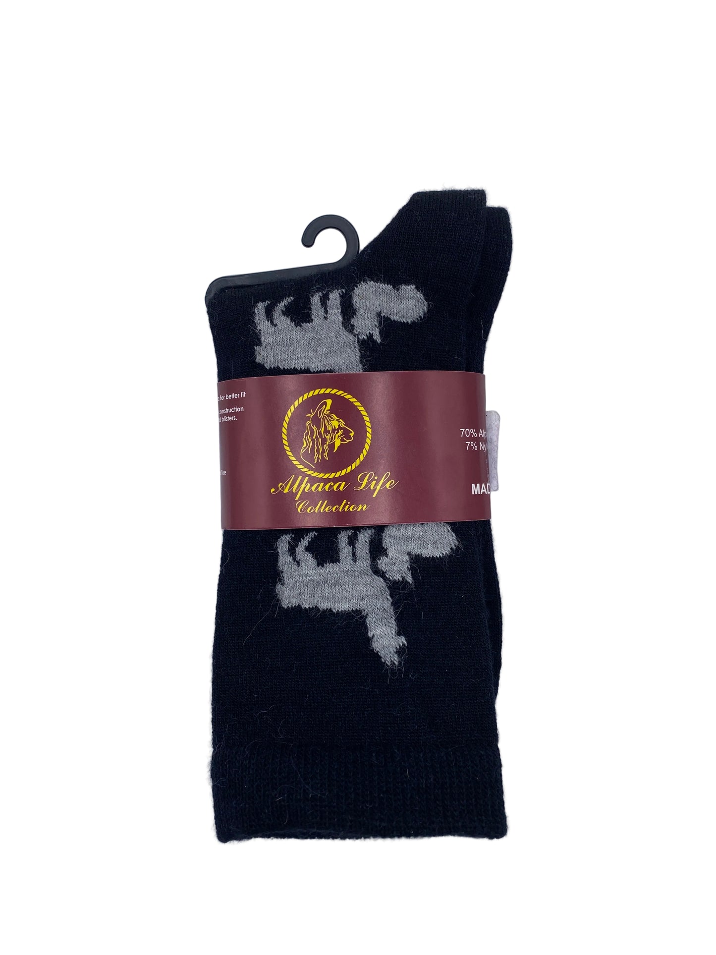 Mom and Cria Alpaca Sock